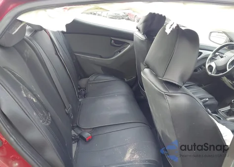 2014 Hyundai Elantra Se from USA, damaged, VIN 5NPDH4AEXEH466668